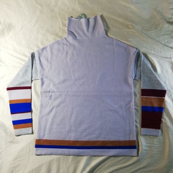 NWT Colour Works - In Cashmere Cowl Neck Sweater S - Picture 5 of 6